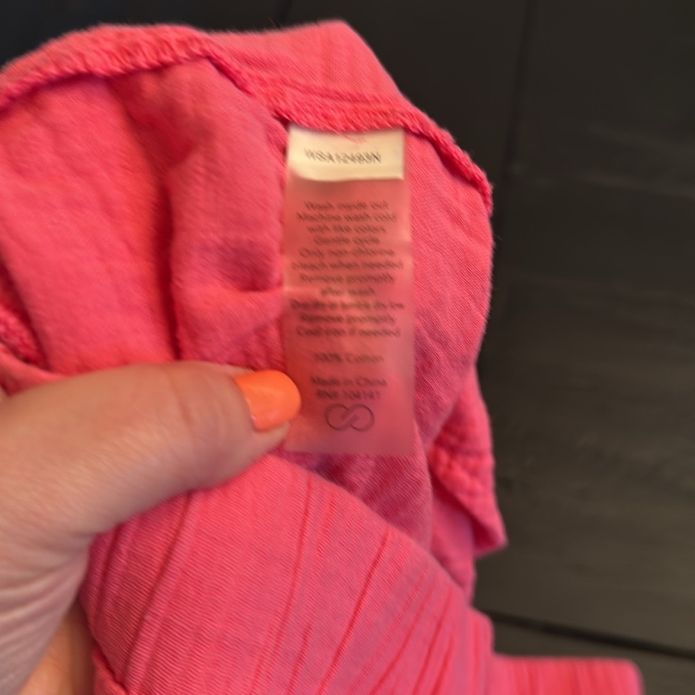 Calia Pink Drawstring Shorts - Picture 5 of 5